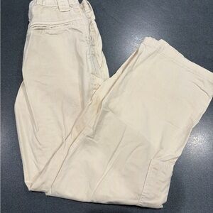 Zara tan cargo wide leg Casual Pants size 0